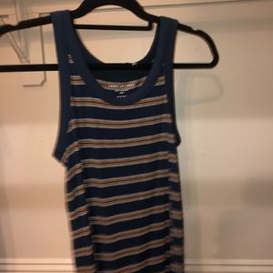 American Eagle Stripped Tank Top